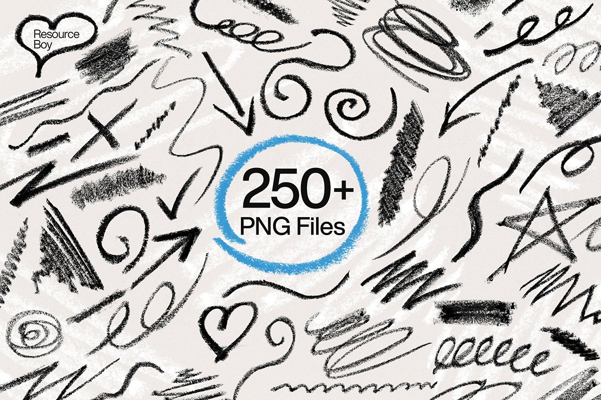 250+ Crayon Textures