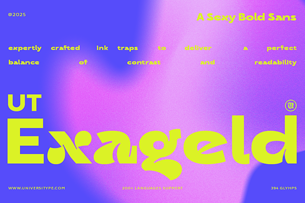 UT Exageld - Sexy Bold Sans