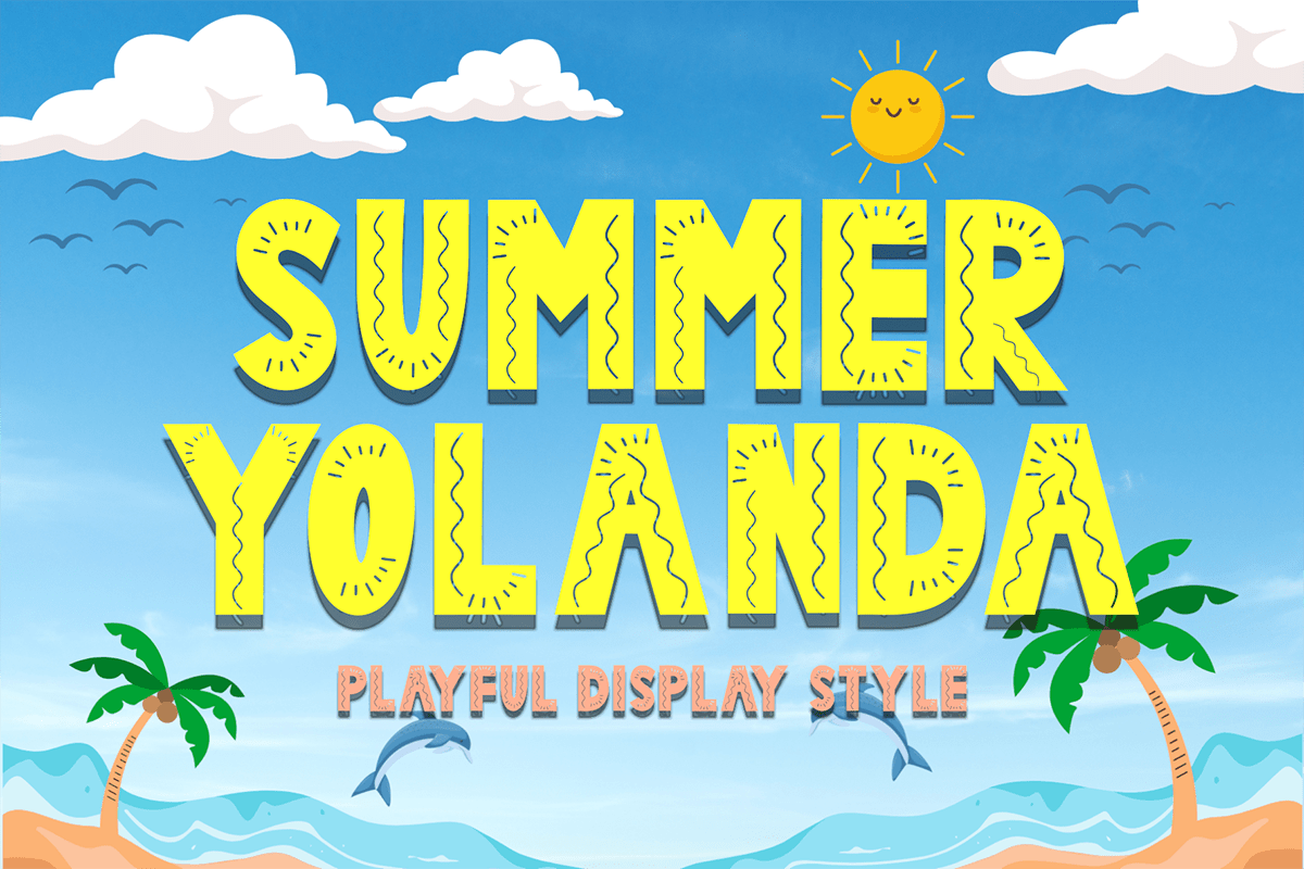 Summer Yolanda - Display Font
