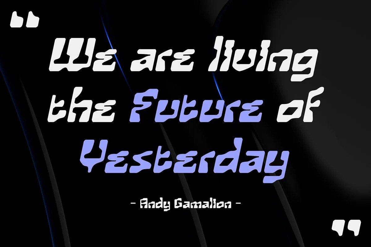 CS Signal Drawn Font