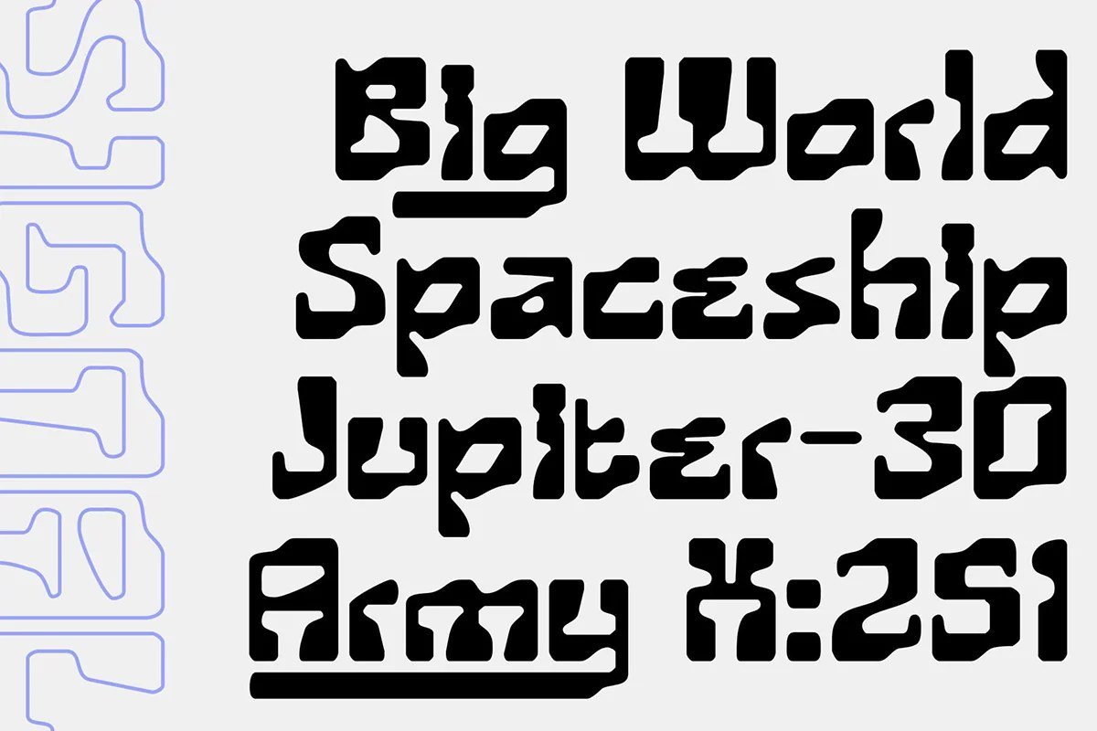 CS Signal Drawn Font