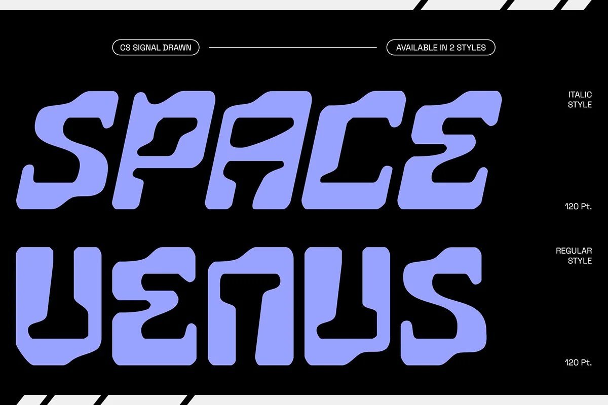 CS Signal Drawn Font